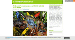Desktop Screenshot of colombiageodiversa.blog.hu