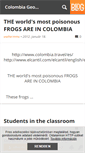 Mobile Screenshot of colombiageodiversa.blog.hu