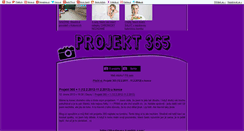 Desktop Screenshot of daysy-projekt365.blog.cz