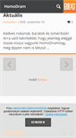 Mobile Screenshot of homodram.blog.hu