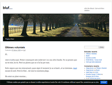 Tablet Screenshot of bluf.blog.cat