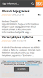 Mobile Screenshot of informatikus.blog.hu