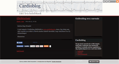 Desktop Screenshot of cardioblog.blog.hu