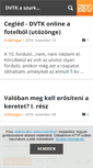 Mobile Screenshot of dvtkblog.blog.hu