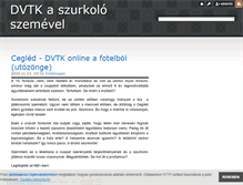 Tablet Screenshot of dvtkblog.blog.hu