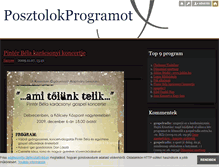Tablet Screenshot of keresztenyinfo.blog.hu