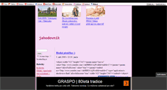 Desktop Screenshot of jahodovnik.blog.cz