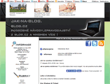 Tablet Screenshot of jak-na-blog.blog.cz