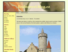 Tablet Screenshot of lindnerovi.blog.cz