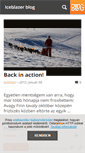 Mobile Screenshot of iceblazer.blog.hu