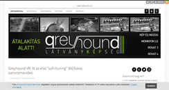 Desktop Screenshot of greyhound.blog.hu