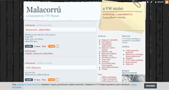 Desktop Screenshot of malacorru.blog.hu