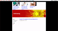Desktop Screenshot of kahinwoug.blog.cz