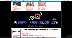 Desktop Screenshot of lenny-men.blog.cz