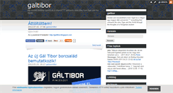 Desktop Screenshot of galtibor.blog.hu