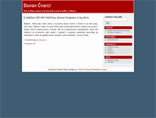 Tablet Screenshot of duvancvarci.blog.rs