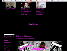 Tablet Screenshot of devil-idea.blog.cz