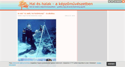 Desktop Screenshot of halak.blog.hu