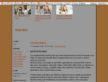 Tablet Screenshot of medved0i.blog.cz