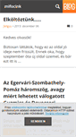 Mobile Screenshot of mifocink.blog.hu