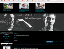 Tablet Screenshot of kyle-gallner.blog.cz