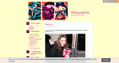Desktop Screenshot of mopszmania.blog.hu