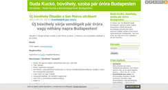 Desktop Screenshot of buvohelyek-par-orara-budapesten.blog.hu