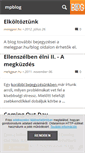 Mobile Screenshot of melegpar.blog.hu