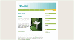 Desktop Screenshot of keramika.blog.rs