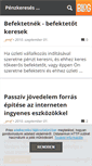Mobile Screenshot of internetes-penzkereses.blog.hu