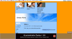 Desktop Screenshot of cross-fire.blog.cz