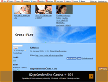 Tablet Screenshot of cross-fire.blog.cz