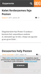 Mobile Screenshot of eszperente.blog.hu
