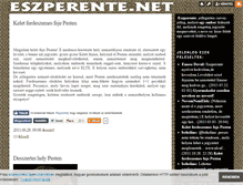 Tablet Screenshot of eszperente.blog.hu