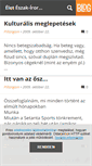 Mobile Screenshot of dubliner.blog.hu