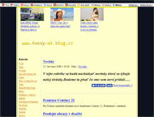 Tablet Screenshot of funny-nl.blog.cz