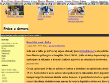 Tablet Screenshot of pracovatzdomu.blog.cz
