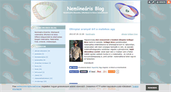 Desktop Screenshot of nemlinearis.blog.hu