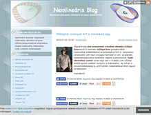Tablet Screenshot of nemlinearis.blog.hu