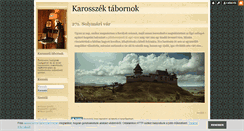 Desktop Screenshot of karosszektabornok.blog.hu