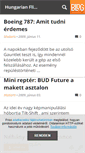 Mobile Screenshot of hunflight.blog.hu