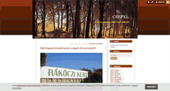 Desktop Screenshot of csepel.blog.hu