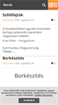 Mobile Screenshot of davyjonesbora.blog.hu