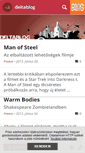 Mobile Screenshot of delta.blog.hu