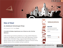 Tablet Screenshot of delta.blog.hu