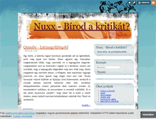 Tablet Screenshot of nuxx.blog.hu