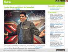 Tablet Screenshot of bellini.blog.hu