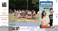 Desktop Screenshot of dorost-tranovice.blog.cz