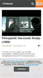 Mobile Screenshot of firkaszok.blog.hu