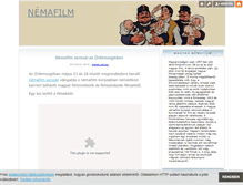 Tablet Screenshot of nemafilm.blog.hu